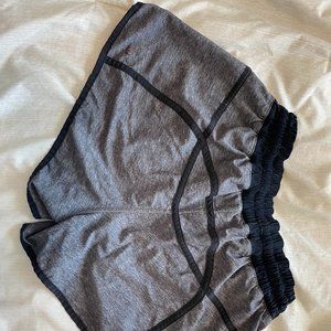 Gray lululemon shorts